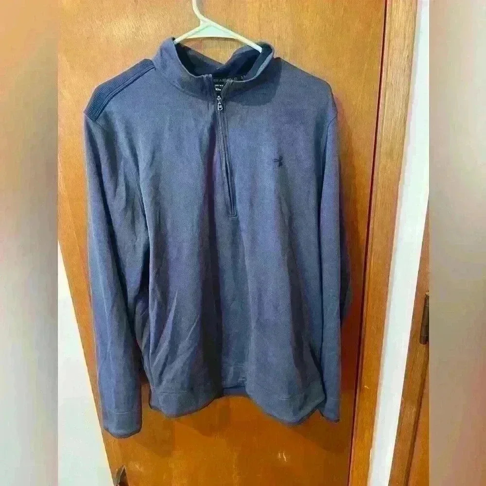 Under Armour Cold Gear - Size L - Navy‎ - Mens quarter zip